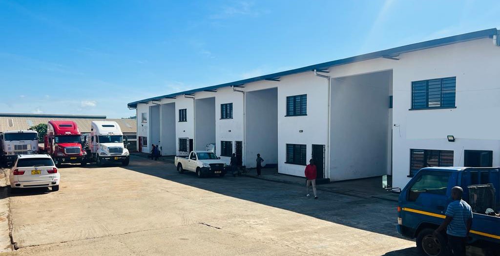 Honeykay premises with trucks in the yard